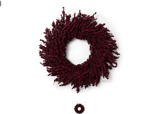Luxurious Berry Wreath Red Dia 65 599410