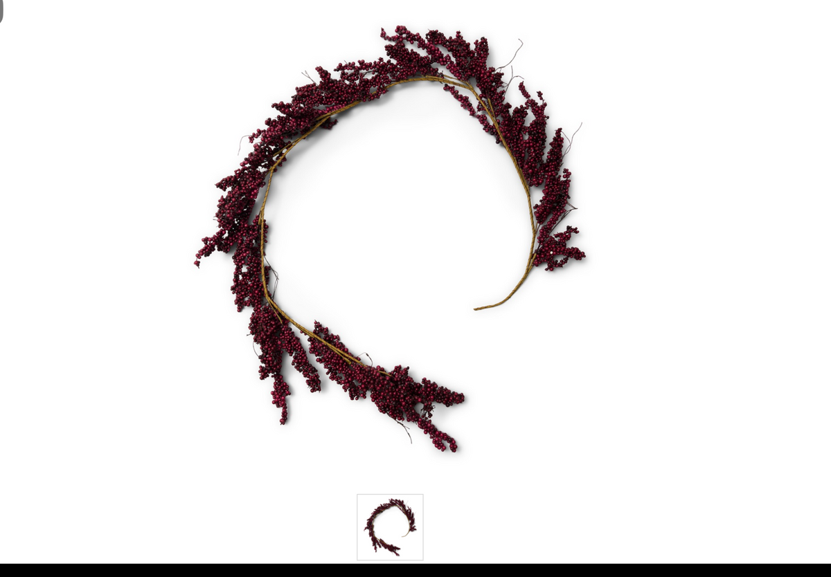 Christmas Berry Garland Red 180cm 599430