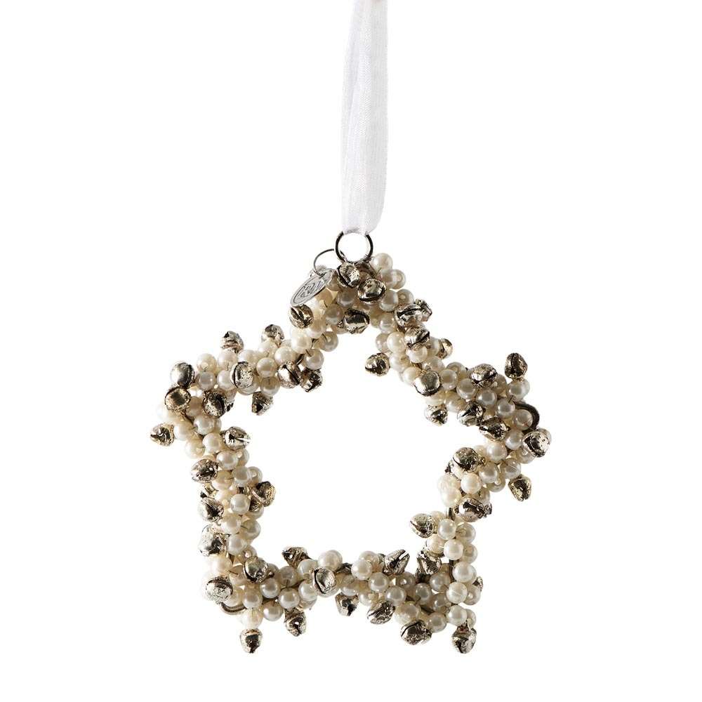 Jingle Pearl Star Ornament S 433010