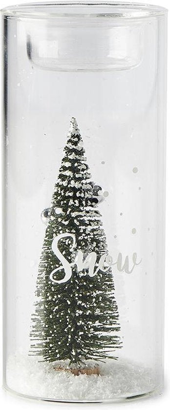 Let it Snow Fillable Votive M 385840