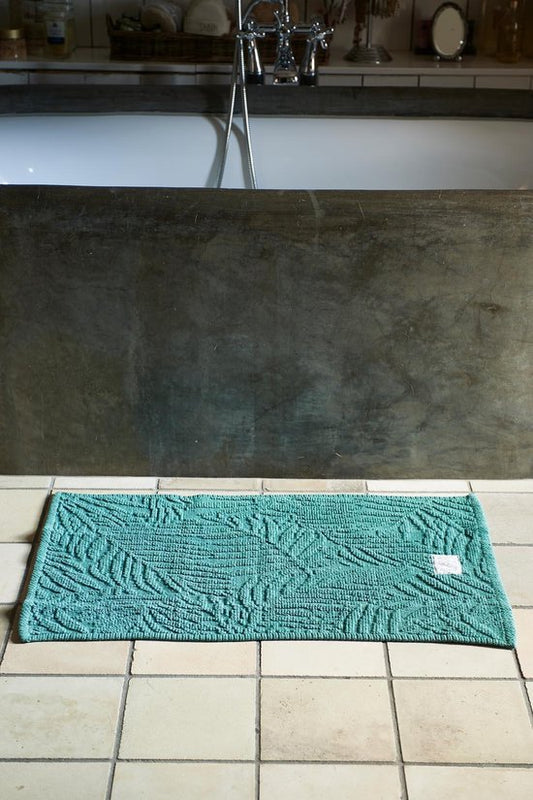 Palm Leaves Bath Mat green 80x50 413750