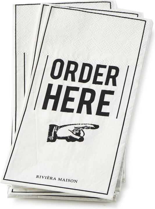 Paper Napkin Order Here  380350