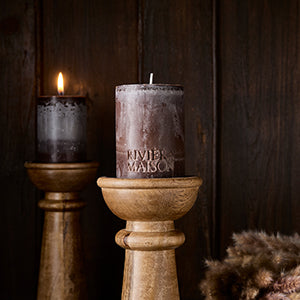 Pillar Candle ECO dark brown 7x10 499880