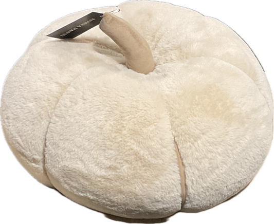 Pumpkin Faux Fur Box Pillow L 585880
