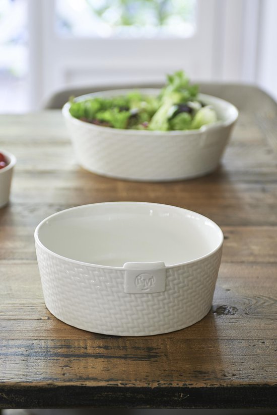 Pure Rattan Ceramic Bowl M 370610