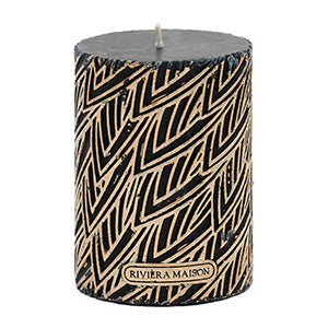RM Feather Candle black 7x10 520930