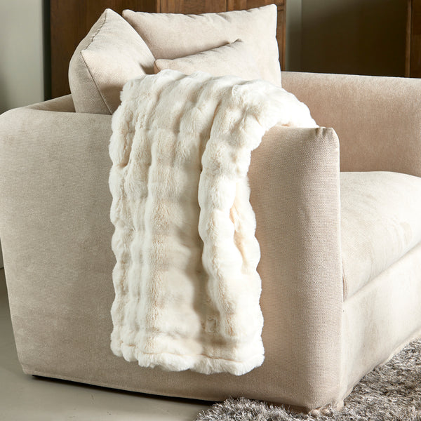 RM Meaux Faux Fur Throw 170x130 542050