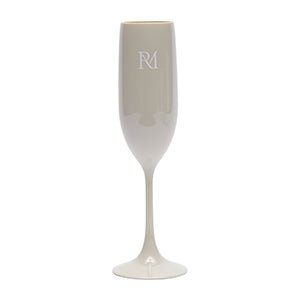 RM Monogram Outdoor Bubbles Glass 533530