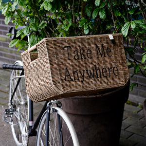 RR Bicycle Basket Take Me Anywhere 494390