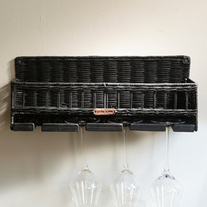 RR Rugged Luxe Hanging Wine Rack 494140
