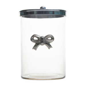 Ribbon Metal Storage Jar 460680