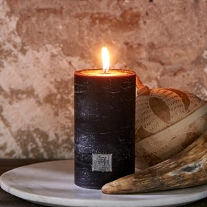 Rustic Candle black 7 x 13 437550