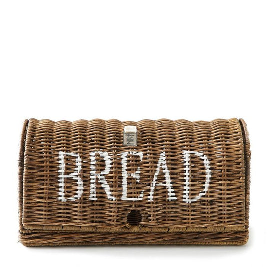 Rustic Rattan Bread Box 174840