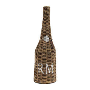 Rustic Rattan Bubbles Bottle 511760