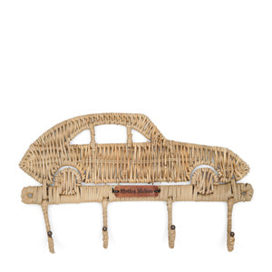 Rustic Rattan Car Coat Hanger 456880