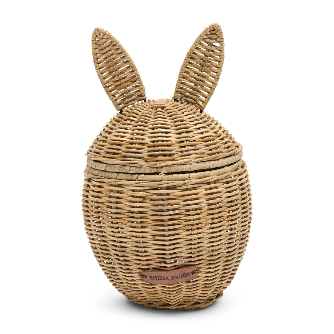 Rustic Rattan Easter Rabbit Basket 574790