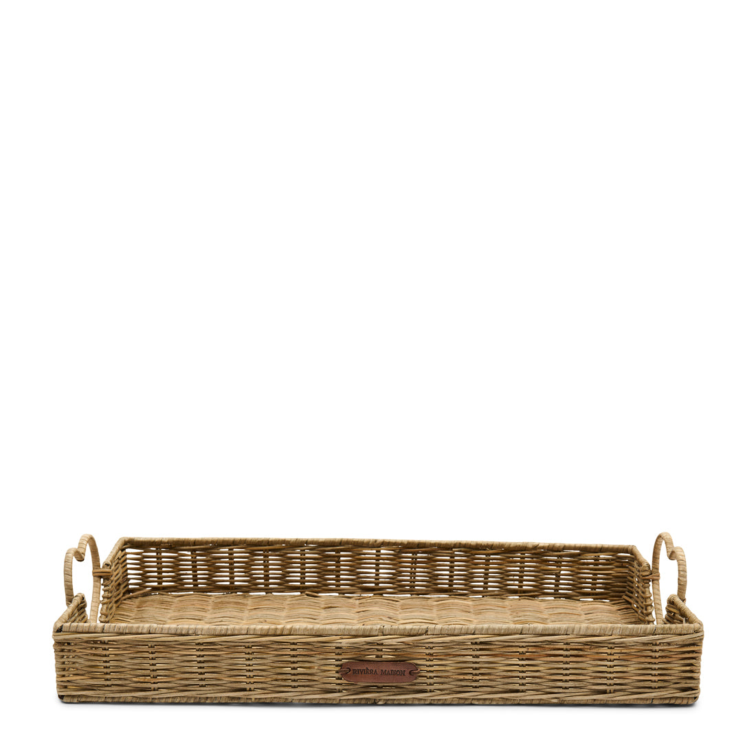 Rustic Rattan Happy Heart Tray51x30 573920