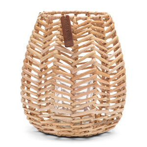 Rustic Rattan Hexagon Votive 559450