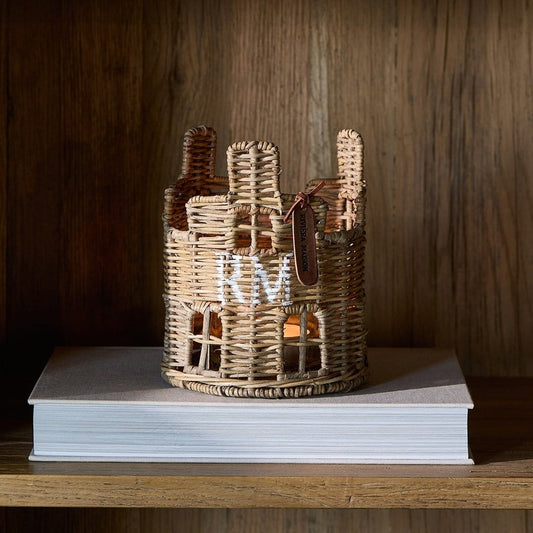 Rustic Rattan House Votive 583670