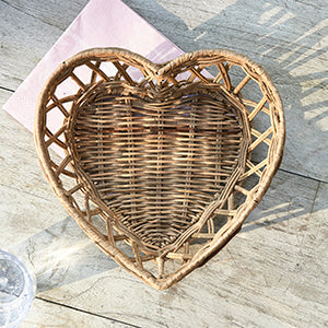 Rustic Rattan Lovely Bread Basket 505260