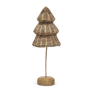 Rustic Rattan Lovely Christmas Tree 568210