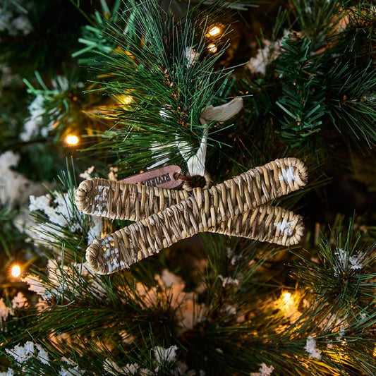Rustic Rattan Skies Ornament 585970