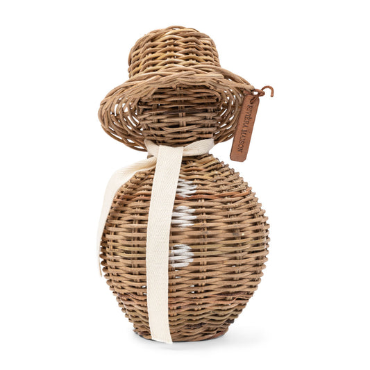 Rustic Rattan Snowman 548440