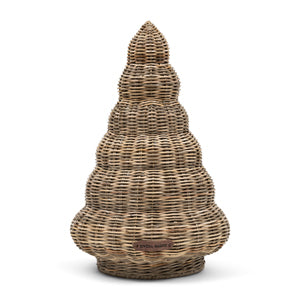 Rustic Rattan Wavy Christmas Tree 568220