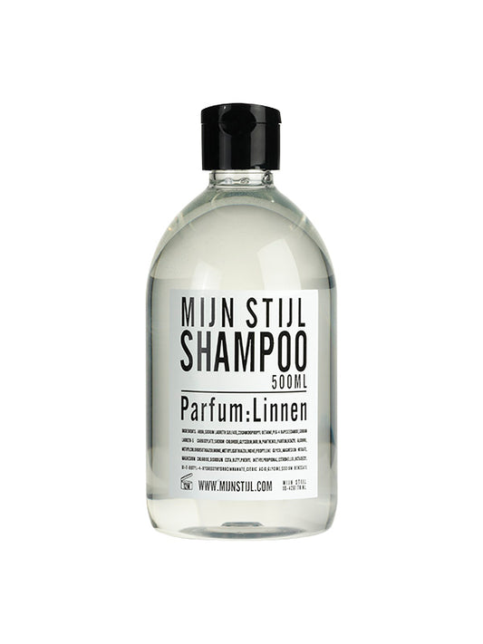 Shampoo parfum linnen 500 ml wit etiket 124143