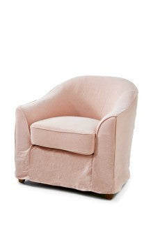 St. Germain Club Chair Pink Decolicious