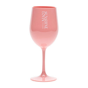Sunshine Loving Wine Glass pink 510390