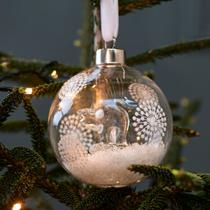 Sweet Polar Bear Ornament Dia 10 486510