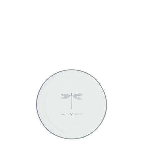 Teatip 9cm White Dragonfly Enjoy today Grey RJ/Teatip 029 GR