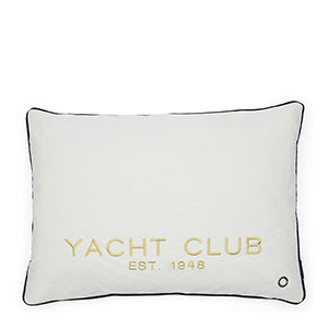 Yacht Club Signature Pillow Cover 476030
